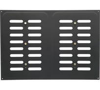 Решётка вентиляционная раздвижная 240x340 мм, черный муар Трибатрон 87984