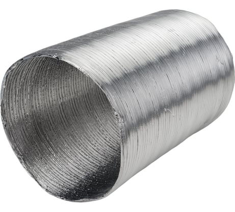 Воздуховод алюминиевый гофрированный 250 мм, 3 м Эвент ВА, д= 250, 3м