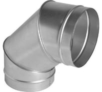 Отвод круглый 100 мм, 90 градусов ВИНТЭЛ VTL165164