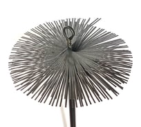 Щетка с креплением кольцо 300 мм, гайка 12x1.75 мм, сталь РОССТИН НФ-00024261