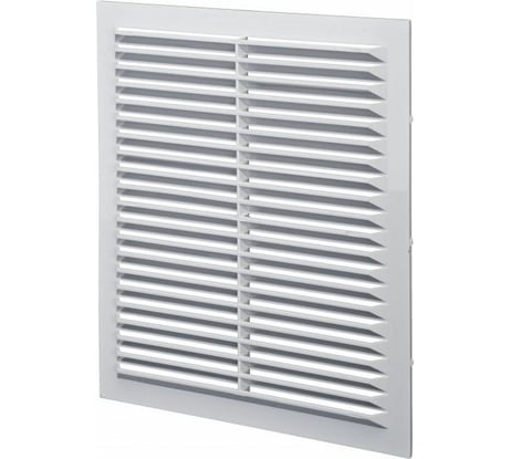 Решетка неразъемная наклонные жалюзи с москитной сеткой 170х250 мм Эвент Э1725Н