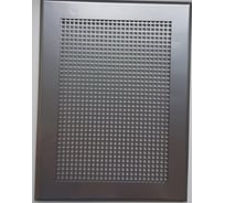 Вентиляционная решетка металлическая ООО Вентмаркет на магнитах 240x180мм VR00240M07