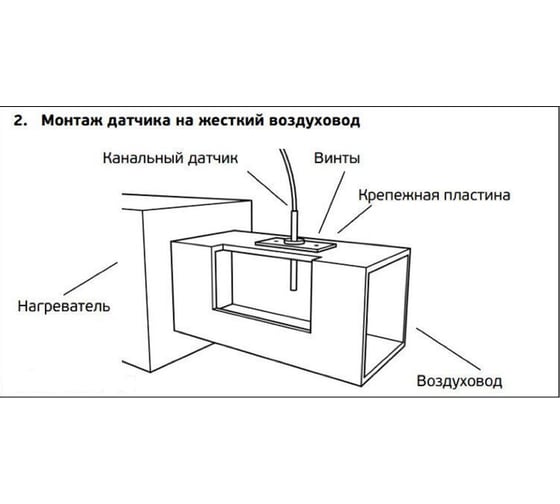 Канальный датчик температуры Diaflex TJ-K 330 УФ-00000778