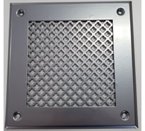 Вентиляционная решетка металлическая на саморезах 150x150 мм ООО Вентмаркет VRC00150S6
