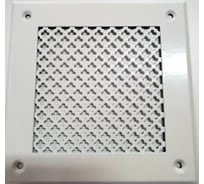 Вентиляционная решетка металлическая на саморезах 150x150 мм ООО Вентмаркет VRC00150S1