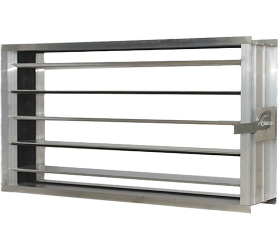 Клапан воздушный с ручным приводом КВАЛ 150x150 мм Ventart 4687202649617 1