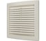 Решетка вентиляционная вытяжная АБС 200x200 ERA 88-258 2020РЦ Ivory 1