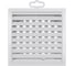 Решетка наружная ASA вентиляционная регулируемая 150x150 ERA 87-642 1515РРПН 2