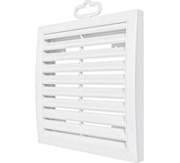Решетка вентиляционная вытяжная 1515РР (150x150 мм; АБС; белая) ERA 86-410