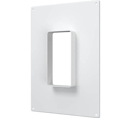 Площадка торцевая вертикальная пластиковая 612ПТВ (180x250 мм; фланец 60x120 мм) ERA 86-885