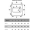 Площадка торцевая вертикальная пластиковая 612ПТВ (180x250 мм; фланец 60x120 мм) ERA 86-885 3
