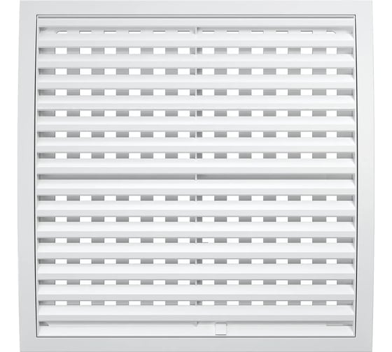 Решетка 3535РРПН наружная ASA вентиляционная регулируемая (350x350 мм; белая) ERA 87-646