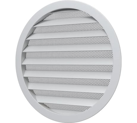 Решетка вентиляционная круглая 20РКМ (225 мм; алюминиевая; с фланцем 200 мм) ERA 86-684