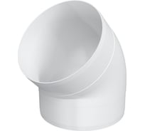 Колено круглое пластик 45, D125 86-551 12,5ККП 45°, ERA