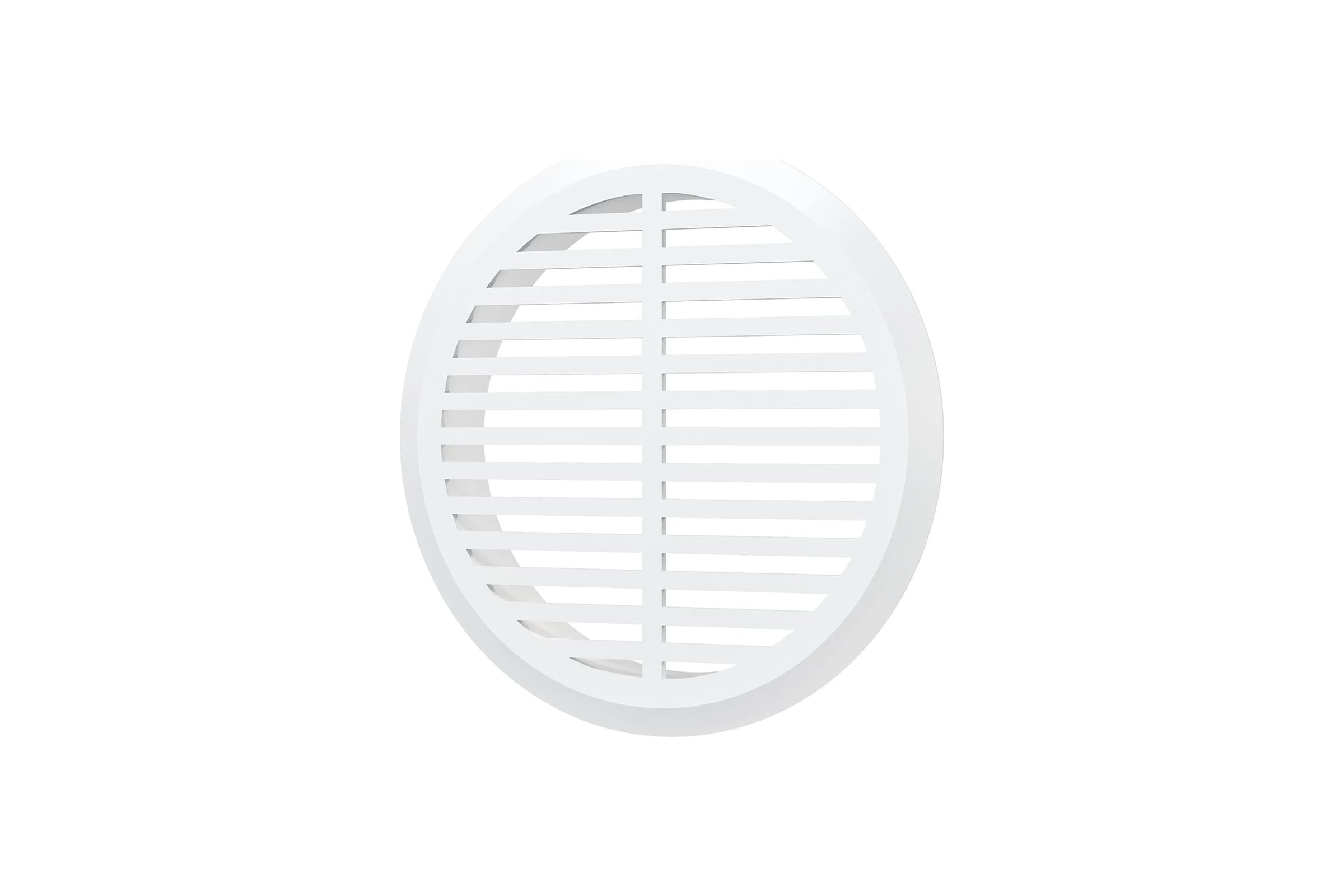 Решеткапереточная05ДП(4шт;круглая;50мм;сфланцем45мм;белая)ERA90-01926