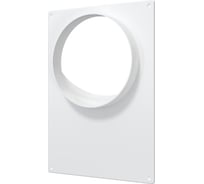 Площадка торцевая пластиковая 180x250 фланец D130 ERA 86-871
