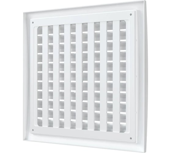 Решетка 2525РРПН наружная ASA вентиляционная регулируемая (250x250 мм; белая) ERA 87-645
