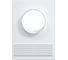 Площадка торцевая пластиковая с решеткой 180x250 фланец D100 ERA 86-875 2