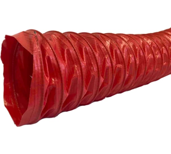 Воздуховод полиэфирный, красный PVC-F-300-160/5 (5 м; 160 мм) TEX PVC-F-03-160/5R