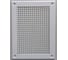 Вентиляционная решетка металлическая на саморезах 180x240 мм ООО Вентмаркет VR00240S01 1