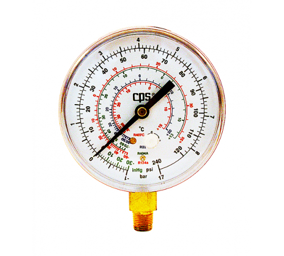 Мановакууметр низкого давления RGJL (1,6 кл; 80 мм) для кондиционеров CPS RM0807 1