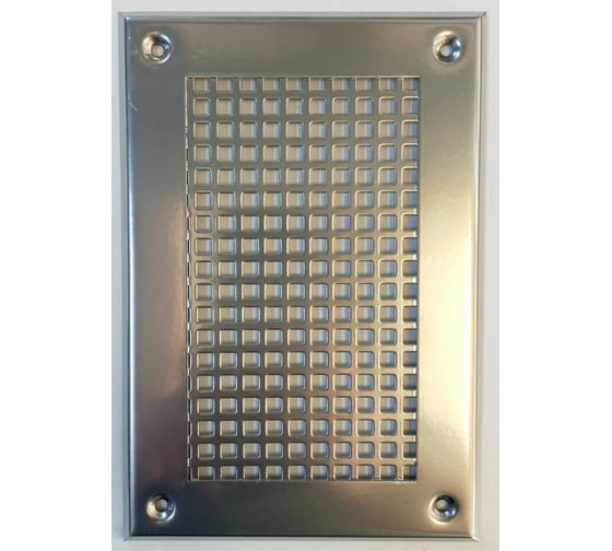 Вентиляционная решетка металлическая на саморезах 130x190 мм ООО Вентмаркет VRQ0013101 1