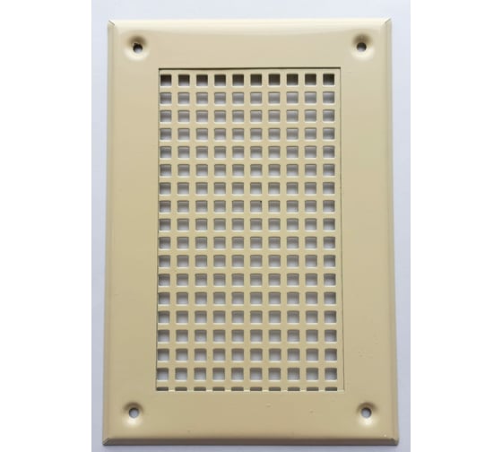 Вентиляционная решетка металлическая на саморезах 130x190 мм ООО Вентмаркет VRQ0013205 1