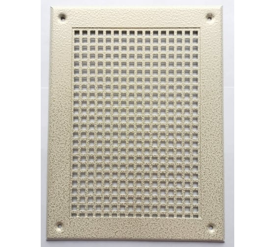 Вентиляционная решетка металлическая на саморезах 180x240 мм ООО Вентмаркет VR00240S13 1