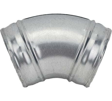 Отвод круглый штампованный 45 градусов, ø100 мм ГАЛВЕНТ 253281