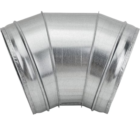 Отвод круглый сегмент 45 градусов, ø200 мм ГАЛВЕНТ 253284