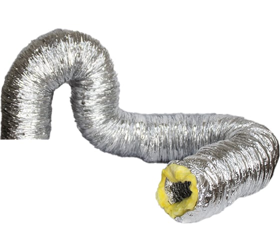 Воздуховод алюминиевый теплоизолированный ИЗО-А2 (Наrd) d315x10 м Ventart 4687202648085 1