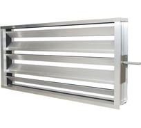Клапан воздушный с площадкой под привод КВал 400x300 мм Ventart 4687202649341