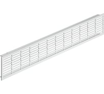 Решетка вентиляционная 500x70 мм, алюминий, серебристый Hafele 575.00.952