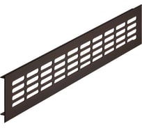 Решетка вентиляционная 300x60 мм, алюминий, цвет бронза Hafele 575.20.112