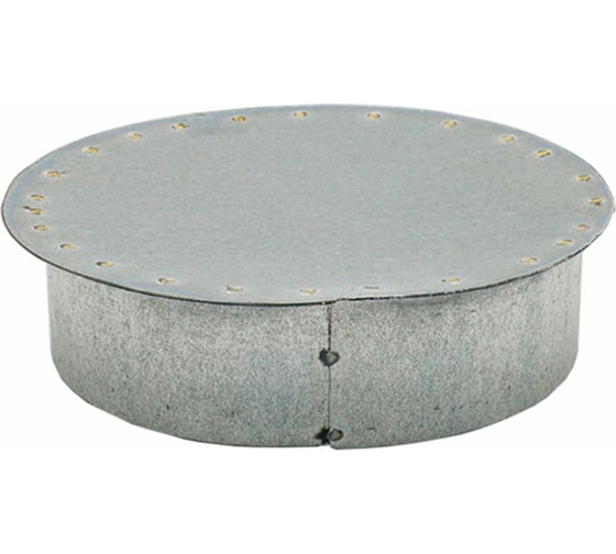 Заглушка оцинкованная для воздуховодов 125 мм ORE 2248240003315 ...