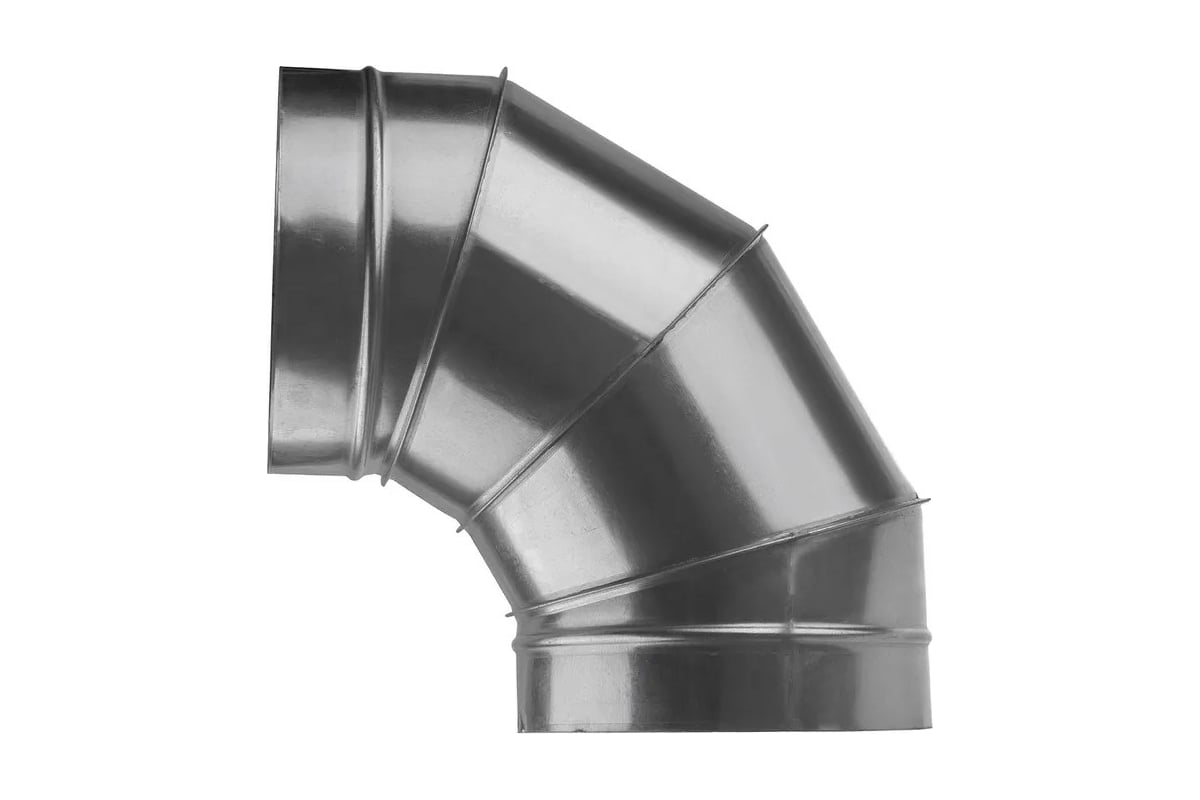 Отвод для воздуховодов (оцинкованный; 90 градусов; 400 мм) ORE ...