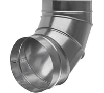 Отвод для воздуховодов (оцинкованный; 90 градусов; 400 мм) ORE 4607122244365