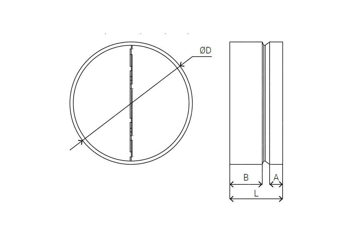 Клапан обратный \"бабочка\" 250 мм IMPERA IMP.VО.1.250 - выгодная цена ...