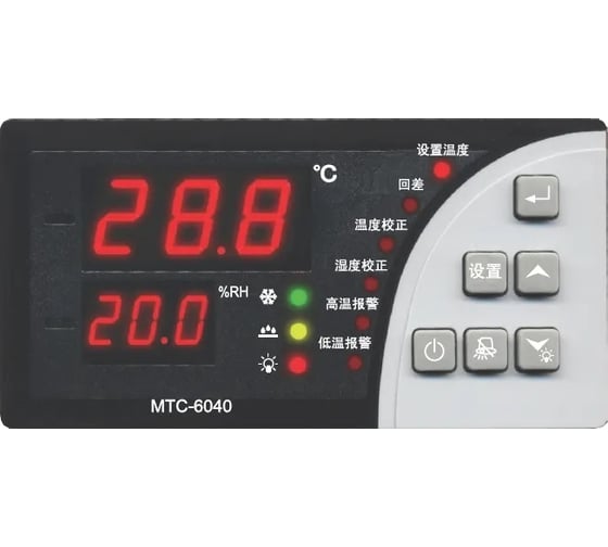 Регулятор температуры и влажности Elitech MTC-6040