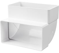 Колено вертикальное 5252 (110x55 мм) VENTS 102054640