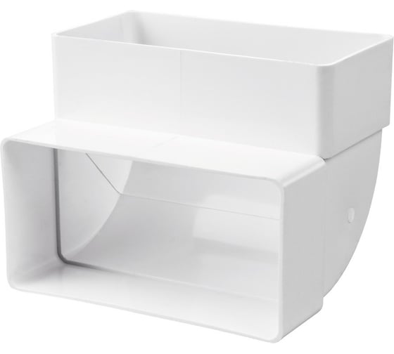 Колено вертикальное 5252 (110x55 мм) VENTS 102054640 1