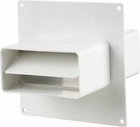 Соединитель каналов с пластиной и обратным клапаном 5551 (55x110 мм) VENTS 1000054101