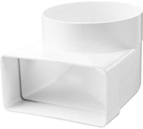 VENTS 721 Колено d=100x120x60 мм без упак. 1004339525