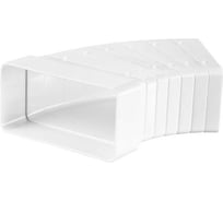 Колено горизонтальное разноугловое 82810 (60x204 мм) VENTS 10603141