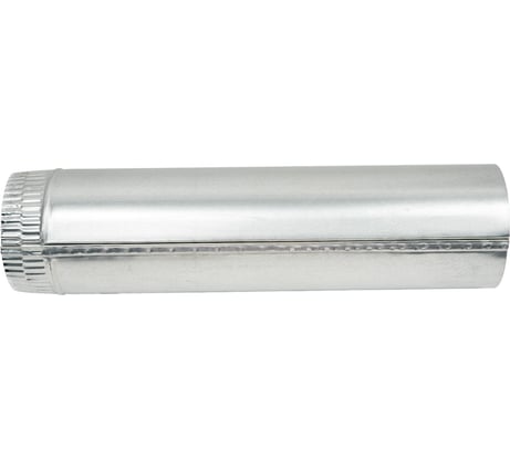 Воздуховод прямошовный 130 мм, 0.5 м, оцинкованная сталь 0.5 мм ООО Вентмаркет VD130/500