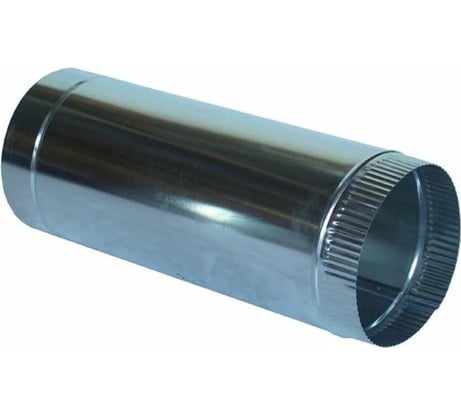 Воздуховод прямошовный 90 мм, 1.25 м, оцинкованная сталь 0.5 мм ООО Вентмаркет VD90/1250