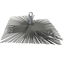 Щетка стальная прямоугольная 200x200 мм, М12x1.75 мм, с креп.кольцом РОССТИН НФ-00024263 25794071