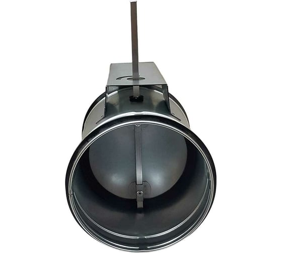 Заслонка регулирующая круглая TKD125-02DN/230V 125 мм с реверсивным электроприводом 2Нм, 220В, управление открыто/закрыто TECHNO 551251