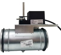 Заслонка регулирующая круглая TKD100-02DN/230V 100 мм с реверсивным электроприводом 2Нм, 220В, управление открыто/закрыто TECHNO 550101