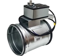 Заслонка регулирующая круглая TKD160-SC-03DN/24V 160 мм с электроприводом 3Нм, 24В, управление открыто/закрыто с возвратной пружиной TECHNO 550164